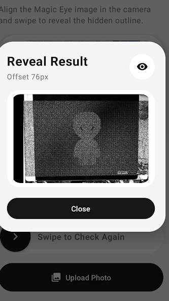 Magic Eye Viewer 앱 세 번째 화면